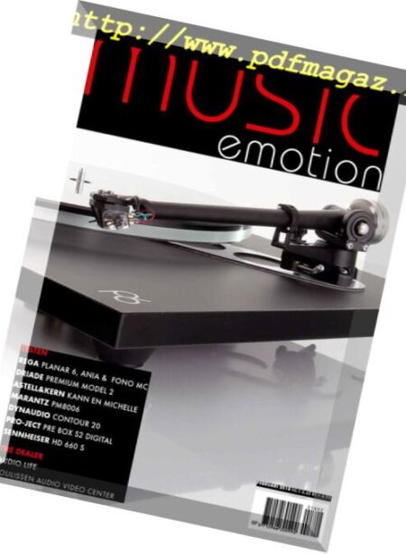 Music Emotion – Februari 2018 Cover