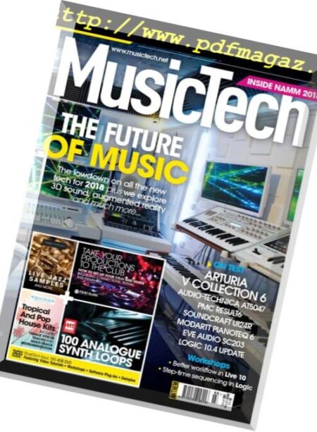 MusicTech – March 2018 Cover