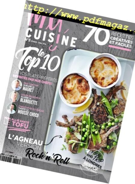 My Cuisine – fevrier 2018 Cover