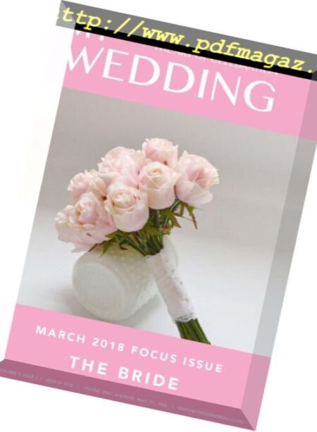 My Wedding – March 2018 Cover