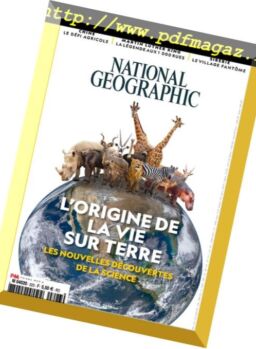 National Geographic France – avril 2018