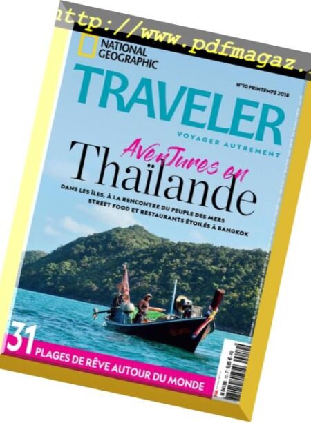 National Geographic Traveler – avril 2018 Cover