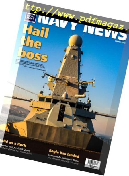 Navy News – March 2018 Cover