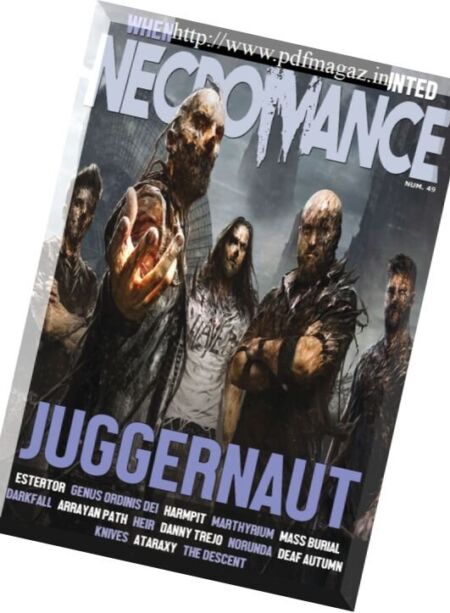 Necromance – febrero 2018 Cover