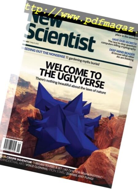 New Scientist International Edition – 1 March 2018 Cover