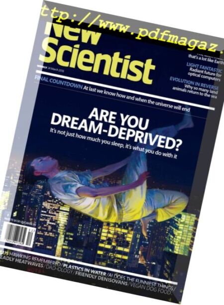New Scientist International Edition – 24 March 2018 Cover