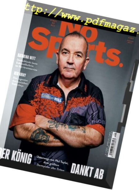 NoSports – Januar 2018 Cover
