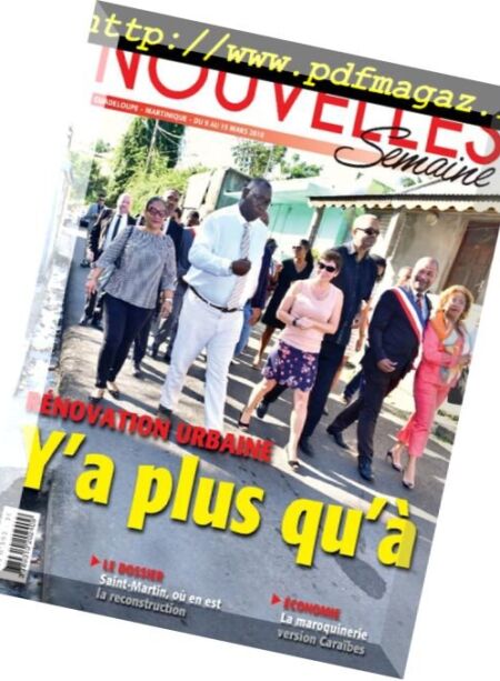 Nouvelles Semaine – 9 mars 2018 Cover