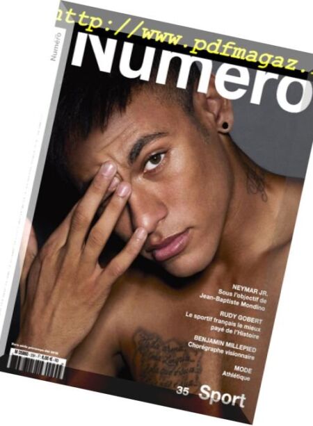 Numero Homme – mars 2018 Cover