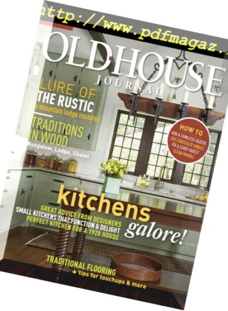 Old House Journal – April 2018 Cover
