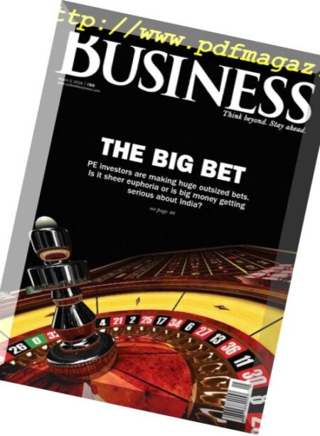 Outlook Business – 16 February 2018 Cover