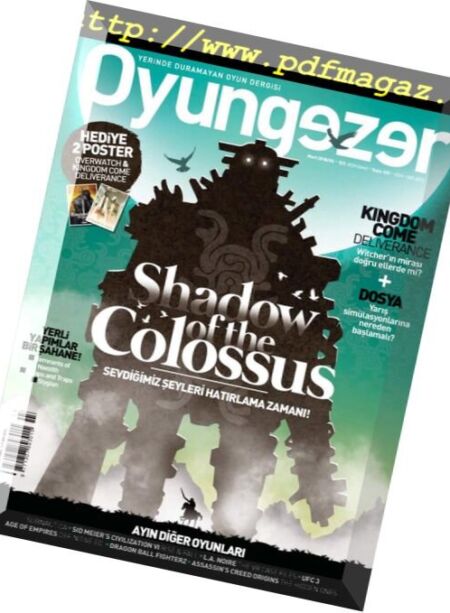 Oyungezer – Mart 2018 Cover