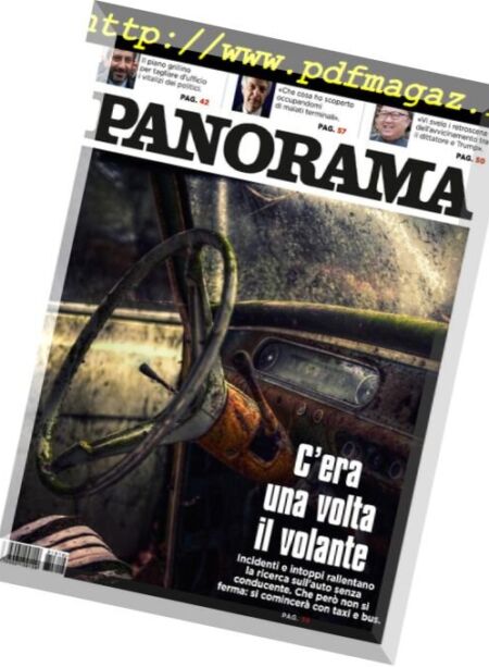 Panorama Italia – 5 aprile 2018 Cover