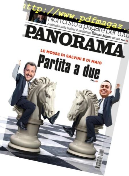Panorama Italia – 8 marzo 2018 Cover