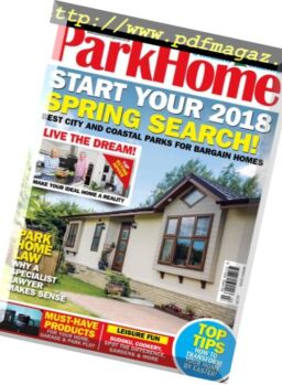 Park Home & Holiday Caravan – March 2018