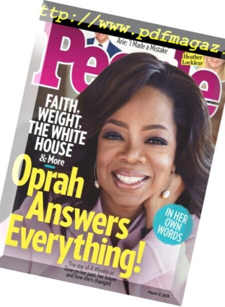 People USA – 12 March 2018 Cover