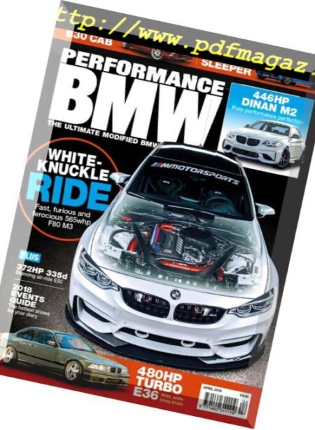 Performance BMW – April 2018 Cover