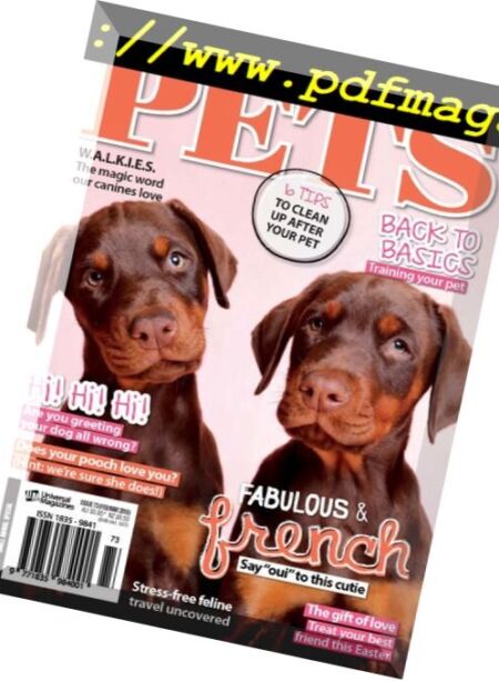 Pets Australia – February 2018 Cover