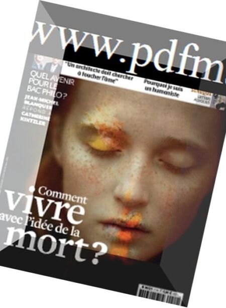 Philosophie Magazine – Novembre 2017 Cover