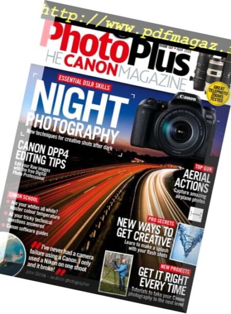 PhotoPlus The Canon Magazine – April 2018 Cover