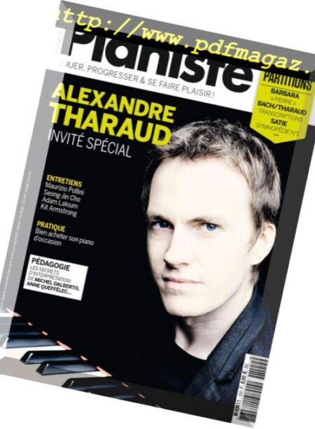 Pianiste – mars 2018 Cover