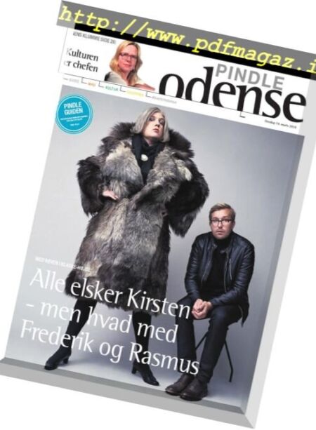 Pindle Odense – 14 marts 2018 Cover