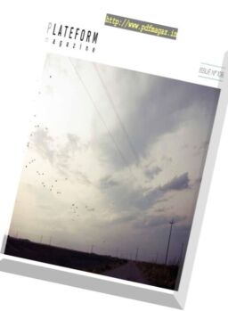 Plateform Magazine – Issue 106, 2017