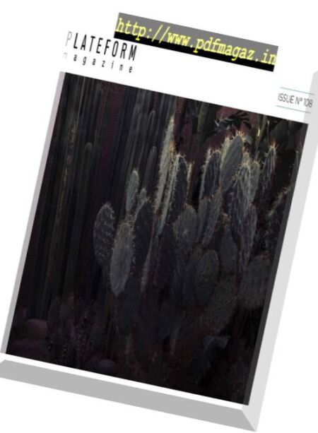 Plateform Magazine – Issue 108, 2018 Cover