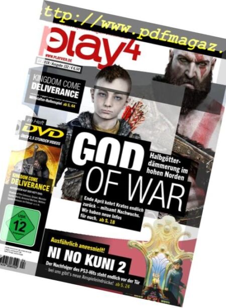 Play4 Germany – April 2018 Cover