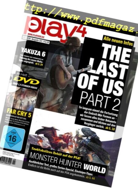 Play4 Germany – Marz 2018 Cover