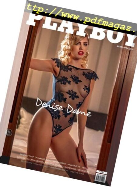 Playboy Slovenia – marec 2018 Cover
