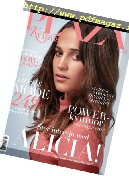 Plaza Kvinna – mars 2018 Cover