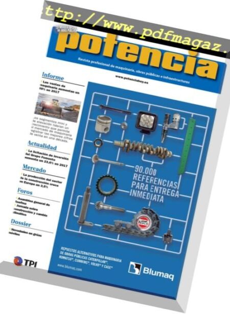 Potencia – enero 2018 Cover