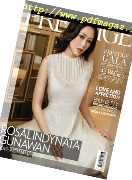 Prestige Indonesia – February 2018 Cover