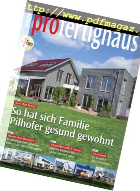Pro Fertighaus – Marz-April 2018 Cover