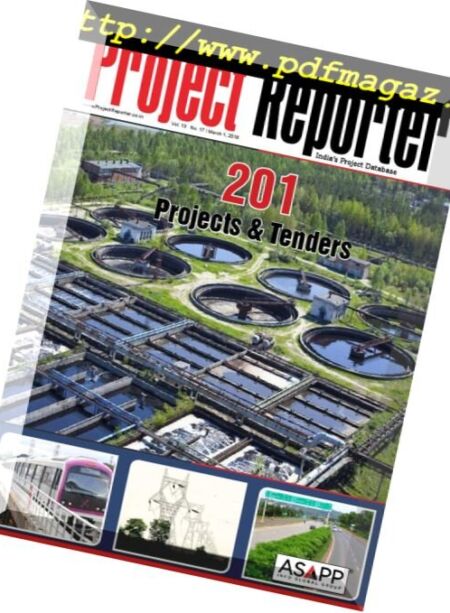 Project Reporter – March 2018 Cover