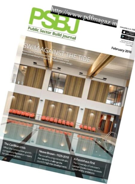 PSBJ Public Sector Building Journal – February 2018 Cover