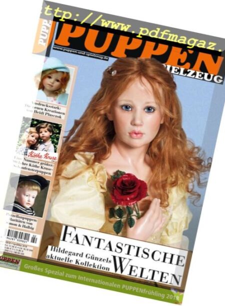 Puppen & Spielzeug – April-Mai 2018 Cover