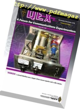 QEX – November-December 2016