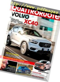 Quattroruote Italia – marzo 2018