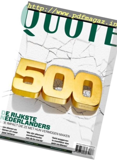 Quote 500 – 2017 Cover