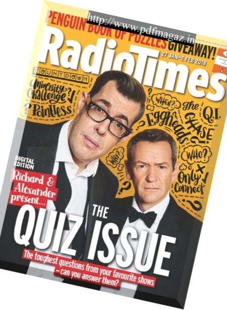 Radio Times – 23 January 2018 Cover