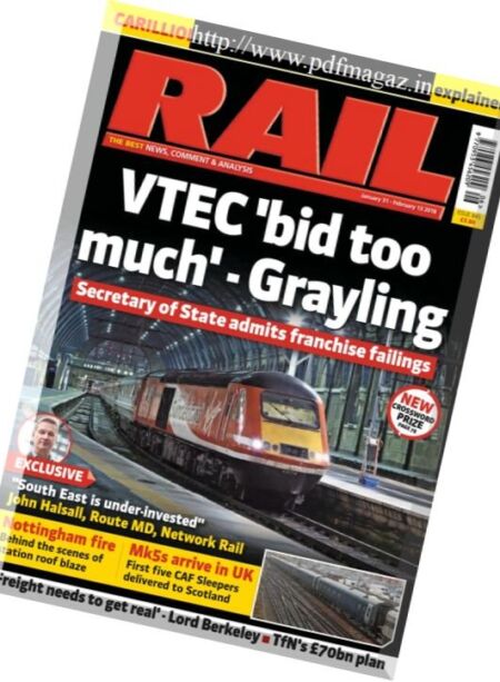 Rail – 29 January 2018 Cover