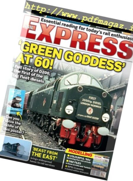 Rail Express – April 2018 Cover