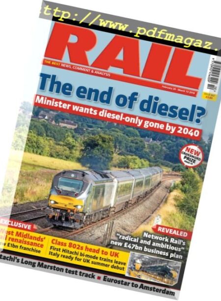 Rail – February 2018 Cover