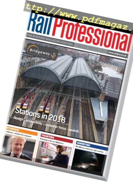 Rail Professional – March 2018 Cover