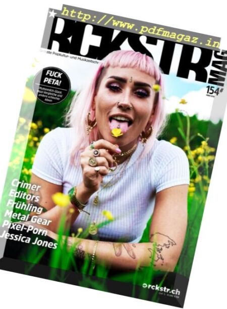 RCKSTR Magazin – Marz 2018 Cover