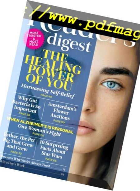 Reader’s Digest Australia & New Zealand – March 2018 Cover