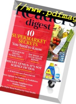 Reader’s Digest USA – April 2018