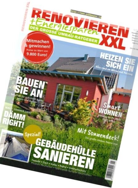 Renovieren + Energiesparen – Nr. 1, 2018 Cover